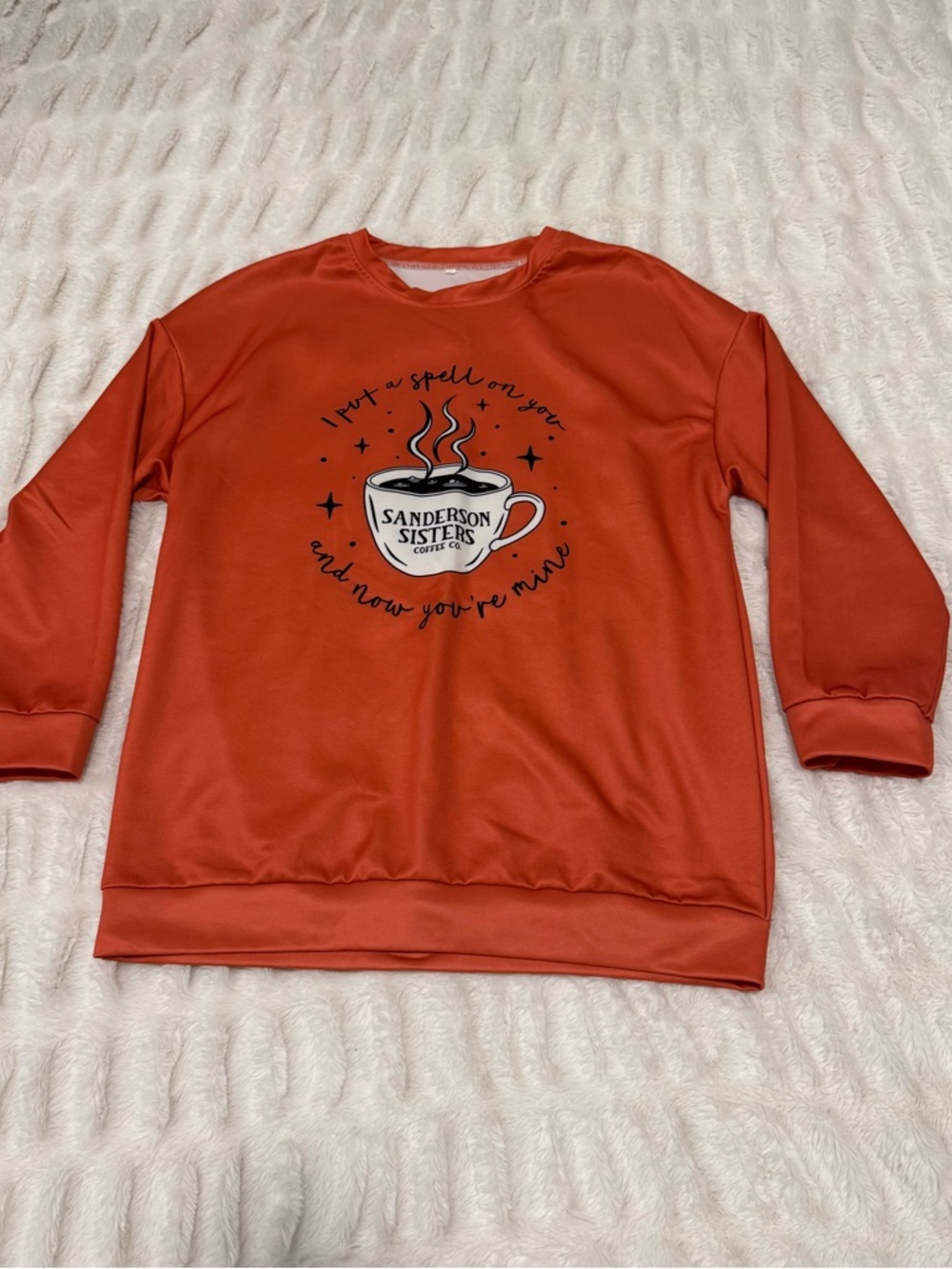 Hocus Pocus Sanderson Sisters Coffee Co. Print Sweatshirt